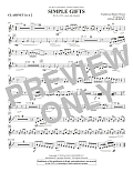 Simple Gifts - Clarinet 2 in A
