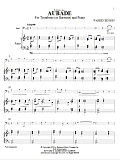 Aubade For Trombone (or Baritone) And Piano