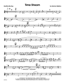 Time Stream - 2nd Eb Alto Saxophone 