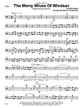 The Merry Wives Of Windsor (Themes From The Overture) - Cello