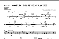 Would I Miss The Miracle? - Percussion