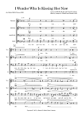 I Wonder Who Is Kissing Her Now (arr. Sam Burns)