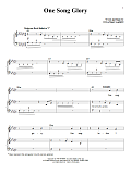 One Song Glory