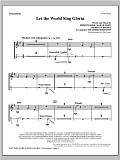 Let The World Sing Gloria - Percussion