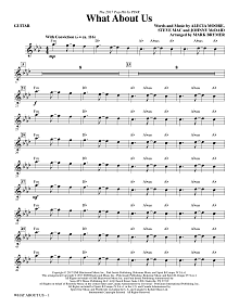 What About Us - Guitar 