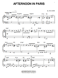 Afternoon In Paris (arr. Brent Edstrom)