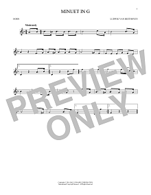 Minuet In G 