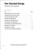 Ten Sacred Songs - Piano Accompaniment
