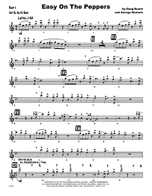 Easy On The Peppers - 1st Eb Alto Saxophone 