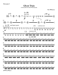 Ghost Train - Movement 1 (from Ghost Train Trilogy) - Percussion 1