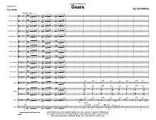 Gears - Full Score 
