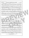 Love Never Felt So Good - Baritone B.C.