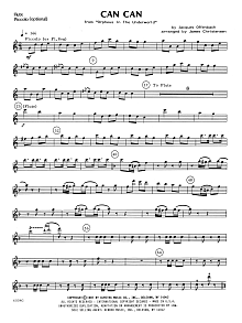 Can Can - Flute 