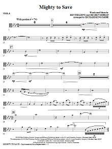 Mighty To Save - Viola 