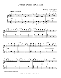 German Dance In C Major, K605, No. 3