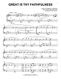 Great Is Thy Faithfulness (arr. Phillip Keveren)