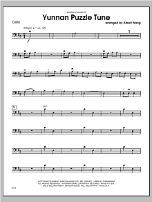 Yunnan Puzzle Tune - Cello 