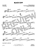 Black Cow (arr. Mike Tomaro) - Eb Solo Sheet