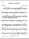 Nothing Can Separate Us - Violin 1