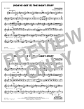(You've Got It) The Right Stuff (arr. Ishbah Cox) - Bb Clarinet
