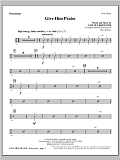Give Him Praise - Percussion