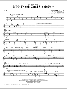 If My Friends Could See Me Now (from Sweet Charity) - Guitar 