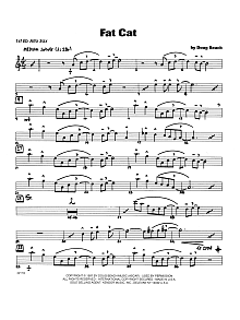 Fat Cat - Alto Sax 1 