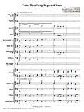 Come, Thou Long-Expected Jesus - Full Score