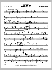 Jackpot - 1st Eb Alto Saxophone 