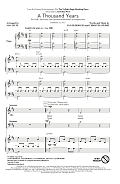 A Thousand Years (arr. Mac Huff)