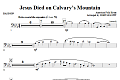 Jesus Died On Calvary's Mountain - Bassoon