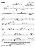 Great In Power - Trumpet 1