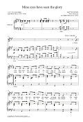 Mine Eyes Have Seen The Glory (arr. Ralph Allwood)