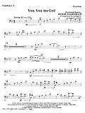 You, You Are God - Trombone 1,2