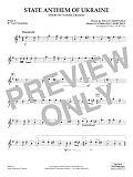 State Anthem of Ukraine (Shche Ne Vmerla Ukrainy) (arr. Murtha) - Pt.3 - Bb Tenor Saxophone