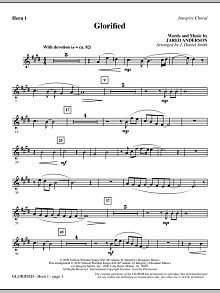 Glorified - F Horn 1 