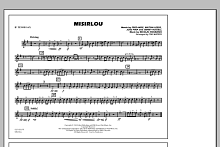 Misirlou - Bb Tenor Sax 