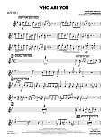Who Are You - Alto Sax 1