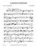 A Festive Overture - 2nd Eb Alto Saxophone