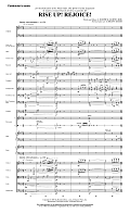 Rise Up! Rejoice! (from Footprints In The Sand) - Score