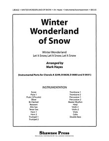 Winter Wonderland of Snow - Harp 