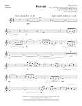 Portrait (Large Ensemble) (arr. Joseph M. Martin) - Solo Violin 1