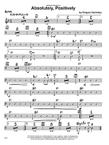 Absolutely, Positively - Guitar 