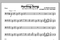 Hunting Song (from Album For The Young, Op. 68) - Bass