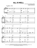 All Is Well (arr. Phillip Keveren)