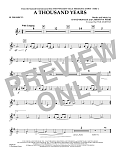 A Thousand Years (from The Twilight Saga: Breaking Dawn, Part 1) - Bb Trumpet 2