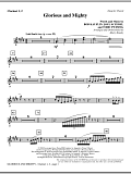 Glorious And Mighty - Clarinet 1 & 2
