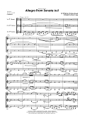 Allegro From Sonata In F - Full Score