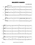 Majestic March - Full Score