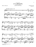 Love's Philosophy, Op. 3, No. 1
